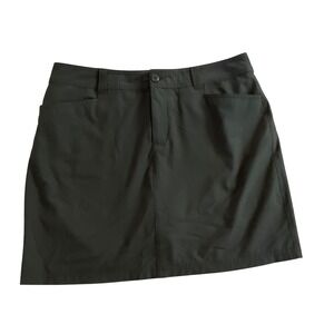 Eddie Bauer Womens Adventurer 2.0 Skort‎ Gray Size 10 Outdoor Hiking
